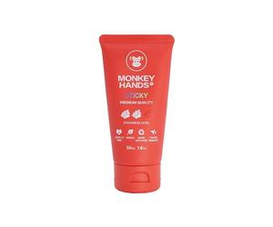 Monkey Hands Sticky Grip | Hand Grip Revolution | Gel Aderente Forte Per Pole Dance E Fitness | Dry Hands Pole Grip | Magnesite Liquido Innovativo| Vegan, No Parabeni/Resina | Rosso 50Ml