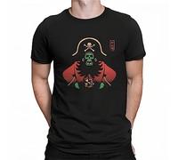 Monkey Island Game LeChuck Elaine Guybrush Newest Tshirt for Men Pirate Pure Cotton T Shirt Birthday Gifts Streetwear