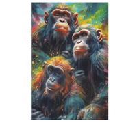 Monkey Jigsaw Puzzle 1000 Pezzi Per Adulti Gioco Jigsaw Toys Adolescenti Puzzles Gifts Decorazione Murale 78×53cm