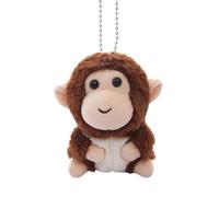 Monkey Keychain - Monkey Punch Stuffed Animal, Ḿonkey Collectible Plush, Cartoon Portable Keyring Collectible - Kids Soft M̀onkey Plush Character, For Handbags Backpacks Purses Family Friends