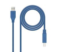 Monkey Ladder Cavo USB 3.0 per stampante, tipo A/M-B/M, maschio-maschio, blu, 2mts