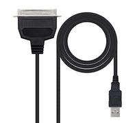 Monkey Ladder Convertitore USB a stampante parallela, tipo A/M-CN36(IEEE1284)/M, nero, 1,5 m