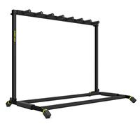 Monkey Loop Floor Prime 7 - Piano Stand per 7 Chitarre o Bassi - Compatibile con Chitarre Elettriche e Bassi Elettrici - Supporto Riempita di Schiuma - Resistente ai Graffi