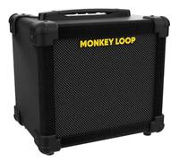 MONKEY LOOP MLA-10B - Amplificatore per Basso - Amplificatore Combo da 10 W - Altoparlante da 5 Pollici 4 Ohm - Opzione di Alimentazione con 6 batterie AA con Adattatore CA