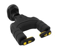 MONKEY LOOP Pro Hang Prime - Supporto da parete per chitarra - Supporto per chitarra elettrica o acustica a parete - Supporto per chitarra con gomma protettiva - Supporto a parete con bloccaggio