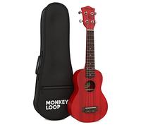 MONKEY LOOP Stone Red Ukelele Soprano