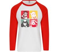 Monkey Magic Giapponese Fantasia Mma Uomo L/S Baseball Maglietta