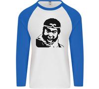 Monkey Magic Giapponese Fantasy MMA Uomo L/S Maglietta Da Baseball