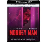 Monkey Man (4K Ultra HD + Blu-ray + Digital) [4K UHD]