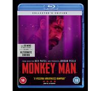 Monkey Man (Blu-ray) Zakir Hussain Dev Patel Vipin Sharma Makrand Deshpande