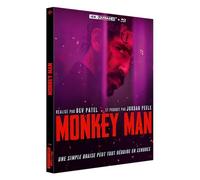 MONKEY MAN - COMBO UHD 4K + BD