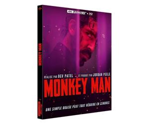 MONKEY MAN - COMBO UHD 4K + BD