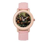 Monkey On The Tree Orologio da polso da donna personalizzato alla moda con cinturino morbido regalo per compleanni San Valentino, Stile:, regular, MHXYZHW