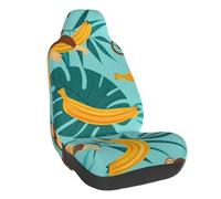 Monkey Palm Leaves Car Seat Cover Cute Elastic Car Seat Protector Universale Fit Veicolo Berlina SUV Camion