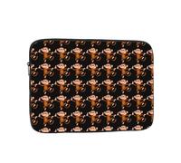 Monkey Patterned custodia per computer portatile, 12 pollici adatto per laptop, tablet, ecc