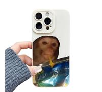 Monkey Phone Case, All-Inclusived Shockproof Tpu Cover for iPhone 16 15 14 13 12 11 Pro Max (15 Pro,#1)