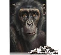 Monkey Portrait Puzzle Impossible 1000 Pezzi Decorazione Per La Casa. Giochi Rilassamento E Intelligence Per Adulti E Bambini Da 12 Anni 1000pcs (38x26cm)