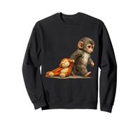 Monkey Punch Baby Macaque Little Punch Big Cute Love Peluche Felpa