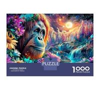 Monkey Puzzle 1000 Pezzi Per Adulti Perfetto Per Appassionati Di Esperti Sfida Impossibile Intrattenimento Creativo Regalo Per La Famiglia Regalo Per Adulti E Bambini Da 14 Anni E Più 38x26cm/1000pcs