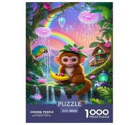 Monkey Puzzle Impossible 1000Pcs Decorazione Per La Casa. Rilassamento E Intelligence Per Adulti E Ragazzi Da 14 Anni 38x26cm/1000pcs