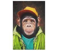 Monkey Puzzle Per Adulti 1000 Pezzi Difficile Puzzles in Legno Impegnativo Gioco Preciso A Incastro Gioco Educativo Sfida Giocattolo 78×53cm