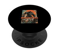 Monkey See Monkey Do (Dichiarazione divertente) (Cool Graphic) PopSockets PopGrip Adesivo