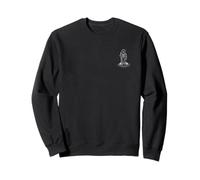 Monkey See Monkey Do (Funny Ape Astronaut) (Stampa Posteriore) Felpa