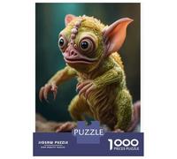 Monkey Set Da 1000 Pezzi Carta Riciclata Fantasy-style Small Monkey in Dynamic Pose Puzzle Per Adulti Facile Da Conservare Fan Dei Rompicapo Livello Di Difficoltà Equilibrato 70x50cm/1000pcs