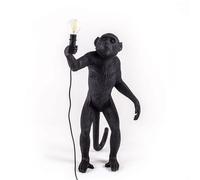 Monkey Standing Lampada Da Tavolo Da Esterno Nera