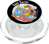 Monkey Surfer x Cool Surfer x Big Wave Surfing Chimpanzé PopSockets PopGrip per MagSafe