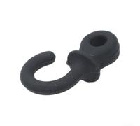Monkey Tail Dampener 4pcs Soft Rubber Bow per stabilizer Monkey(8PCS black) | 4 , gomma morbida, riduzione rumore, flessibile, per compound