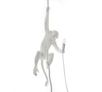 Monkey With Rope Plafoniera Bianca
