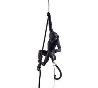 Monkey With Rope Plafoniera Da Esterno Nera
