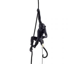 Monkey With Rope Plafoniera Da Esterno Nera