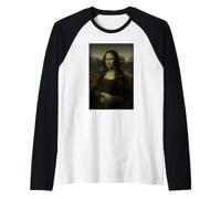 Monna Lisa Halloween Mostro Monna Lisa Maglia con Maniche Raglan