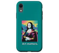 Monna Lisa Interpretazione Moderna L'ARTE CONTA Custodia per iPhone XR