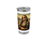 Monna Lisa nera, mese della storia nera Bicchiere termico in acciaio inox doppia parete