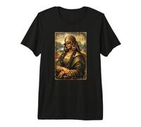Monna Lisa Nera, Mese della Storia Nera Maglietta Premium