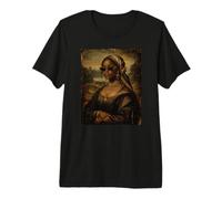 Monna Lisa Nera, Mese della Storia Nera Maglietta Premium