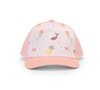 Monnëka Cappellino Bambino Traspirante con Visiera UV e Regolabile | Mermaid Cats 4 à 8 Ans