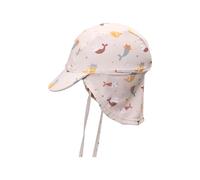 Monnëka Cappello Mare Neonato UPF50+ Proteggi Nuca da 6 a 24 Mesi | Mermaid Cats 12 à 24 Mois