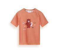 Monnëka Rashguard Bambino Manica Corta per Spiaggia e Piscina | Camping 2 a 3 Anni