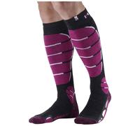 Monnet - Calze da sci da donna in lana merino - Ski Medium Socks Rose per Donne in Pelle - Taglia 37-38 - Rosa