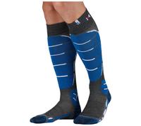 Monnet - Calze da sci in Lana merino - Ski Light Socks Bleu in Pelle - Taglia 45-46 - Blu