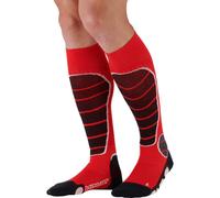 MONNET Mi-bas Ski Racing - Unisex - Rosso - Taglia 37/38- modello 2026