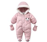 Mono Bebe Invierno Mono De Invierno para bebé Cómodo Manga Larga Mono Invierno bebé Cálido Manga Larga Traje De Nieve Invierno Monos Outfits