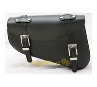 Mono borsa laterale in pelle da telaio per Harley Davidson Sportster XL > 1984