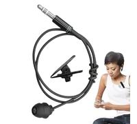 Mono Earbud Single - Cuffie isolanti per cavi, per allenamento leggero, auricolari in silicone | sedili sicuri per lettori MP3, telefoni ed esercizi all'aperto, design senza confusione (sc
