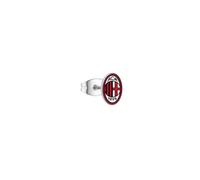 Mono Orecchino AC MILAN B-ME005XAR Acciaio Inossidabile OFFICIAL