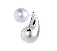 Mono Orecchino Donna Marlù 33OR0075 a lobo goccia 2,6 cm con chiusura perla